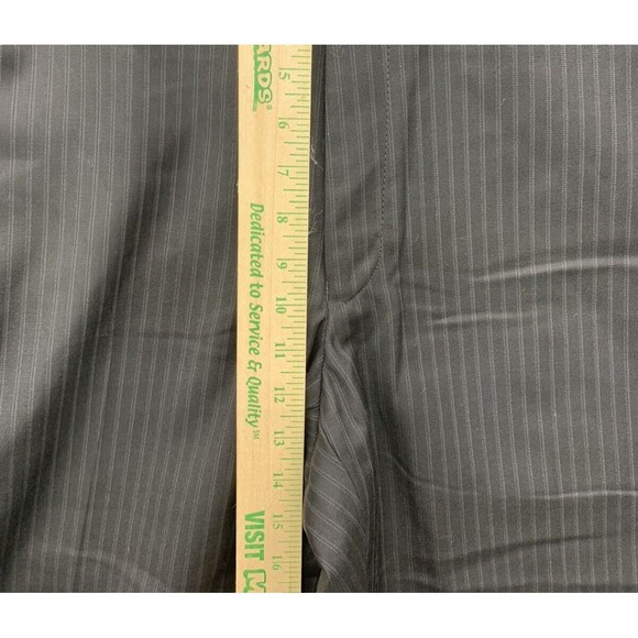 Calvin Klein Pants Mens Size 34X33 Black Stripe Career Business Office - Picture 5 of 13